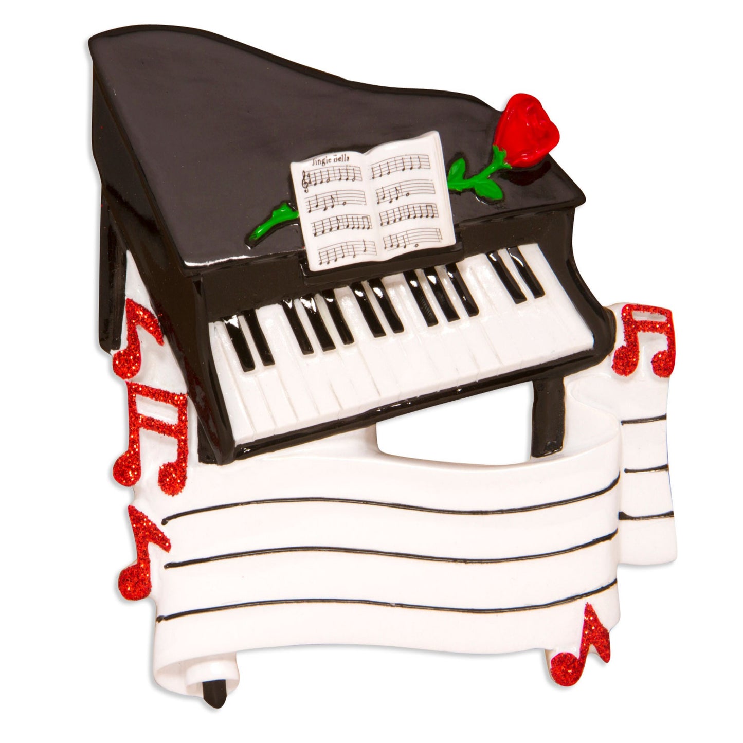 Piano Personalized Christmas Ornament