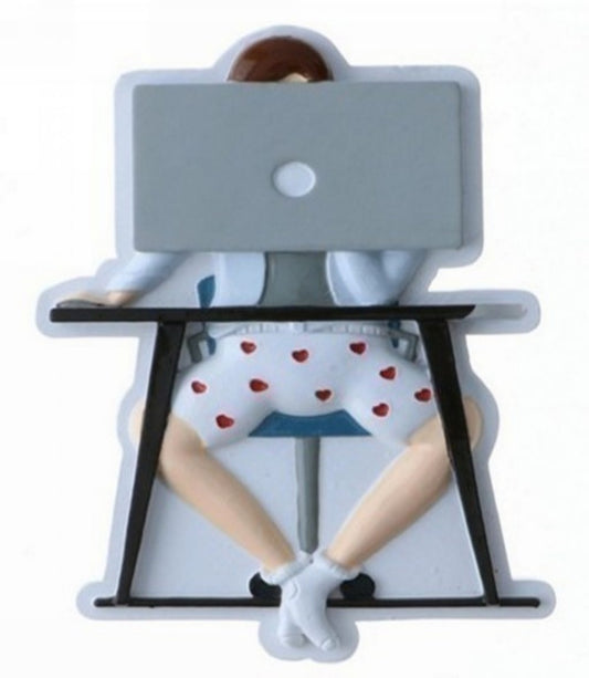 Work From Home Personalized Christmas Ornament/Virtual Work