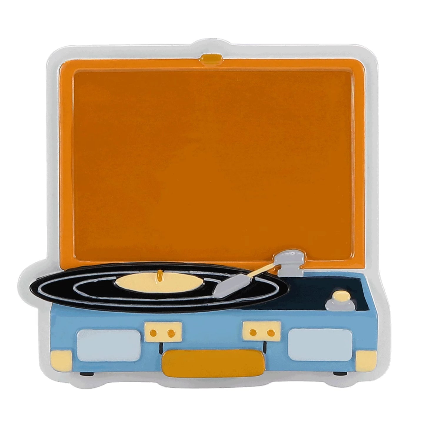 Vinyl Record Player Personalized Christmas Ornament