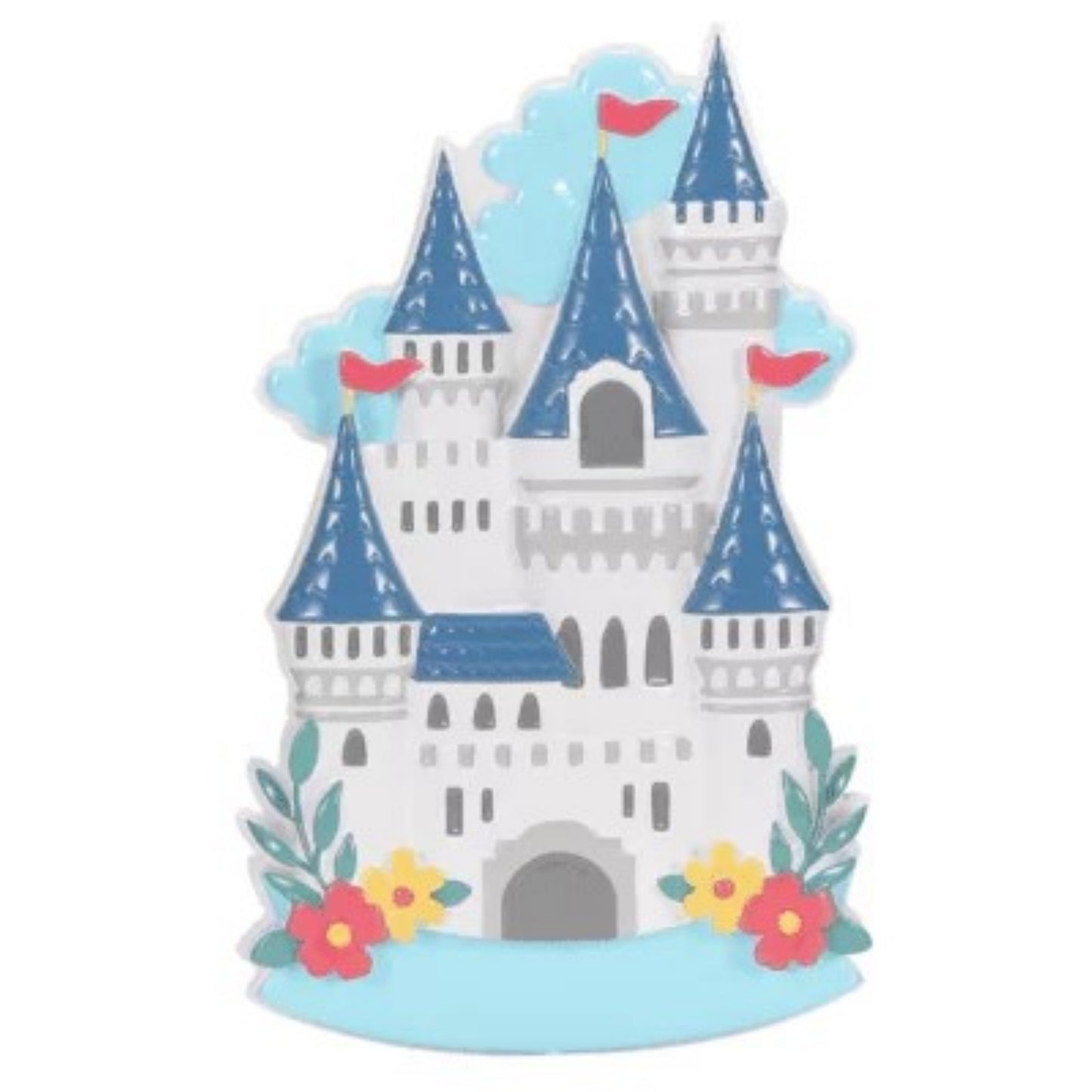 Princess Castle Personalized Christmas Ornament