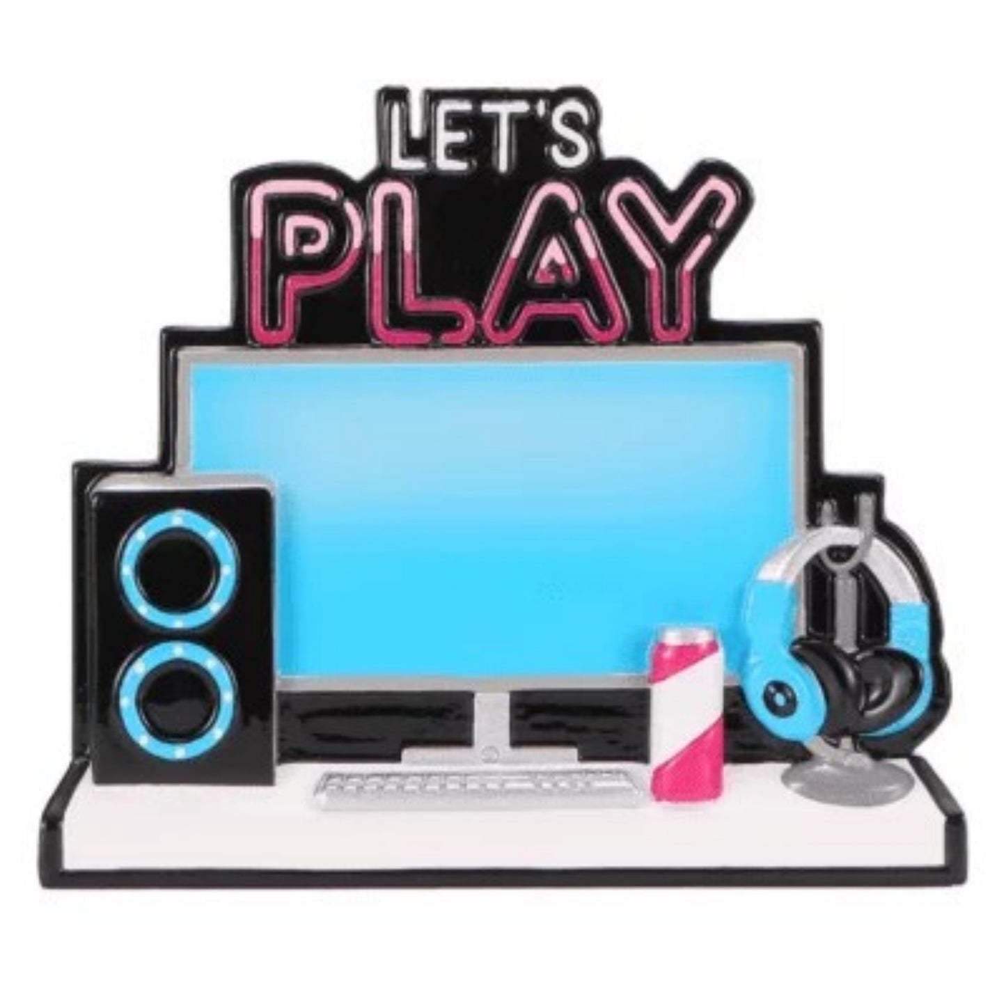 Desktop Gaming Computer Personalized Christmas Ornament