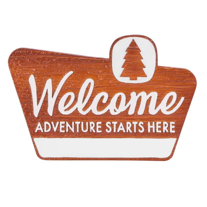 National Parks Welcome Sign Personalized Christmas Ornament/Park Adventure/Outdoors/Hiking/Mountain Climbing