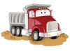 Grantwood Technology Personalized Christmas Ornaments Child-Dumptruck/Personalized by Santa/Dump Truck Ornament/Truck Ornament