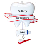 Personalized Christmas Ornaments Occupation-Dentist/Personalized by Santa/Dentist Ornament, Dentist Christmas Ornament