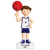 PERSONALIZED CHRISTMAS ORNAMENTS SPORTS BOY BASKETBALL PLAYER / PERSONALIZED BY SANTA / PERSONALIZED BASKETBALL CHRISTMAS ORNAMENTS / CUSTOM BOYS BASKETBALL ORNAMENTS