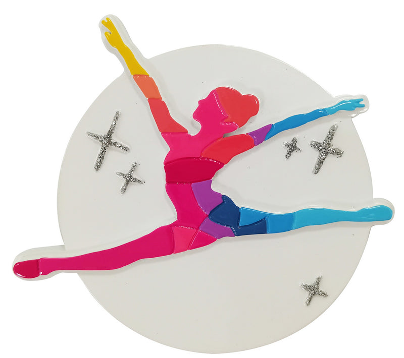 Personalized Christmas Ornament - Dancer/Ballet Dancer/Ballerina/Gymnast/Gymnastics/Dance Recital/Sport/