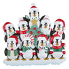 Personalized Christmas Ornaments Family Series-Winter Penguin Family 3 / Personalized by Santa/Penguin Ornament/Penguin Christmas Ornament / 3 Penguin Ornament