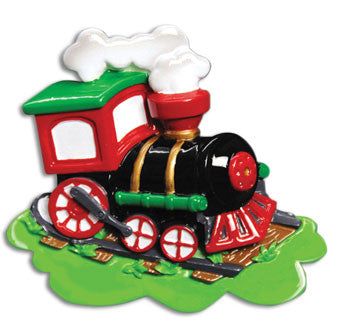 Personalized Christmas Ornaments Child-Choo Choo Train/Personalized by Santa/Personalized Train Ornaments/Personalized Children's Christmas Ornaments/Train Ornament…