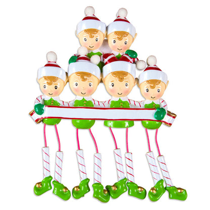 DANGLING ELF FAMILY OF 5